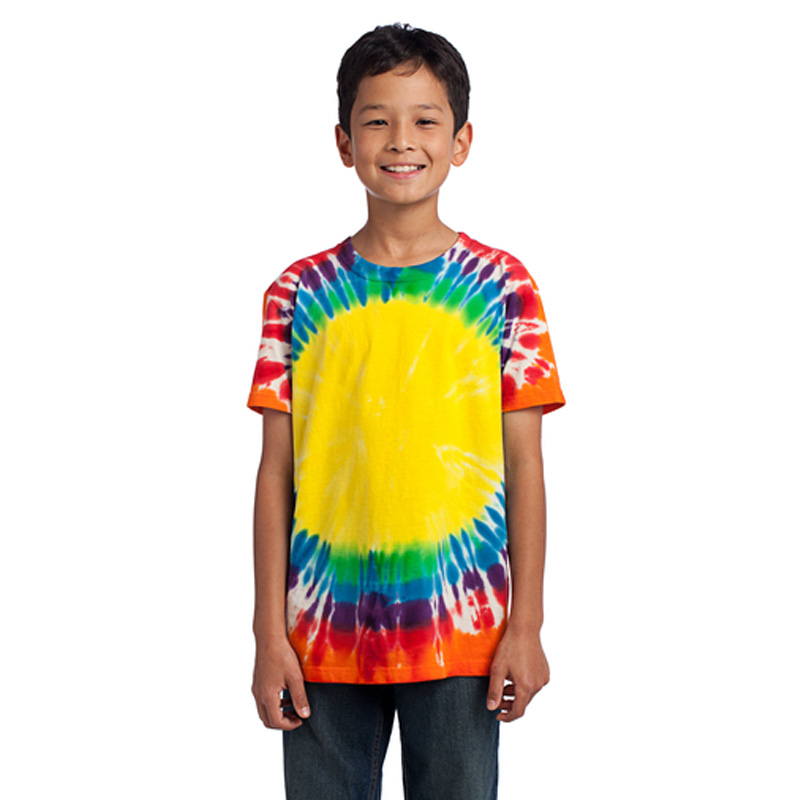 Port & CompanyÂ® - Youth Window Tie-Dye Tee