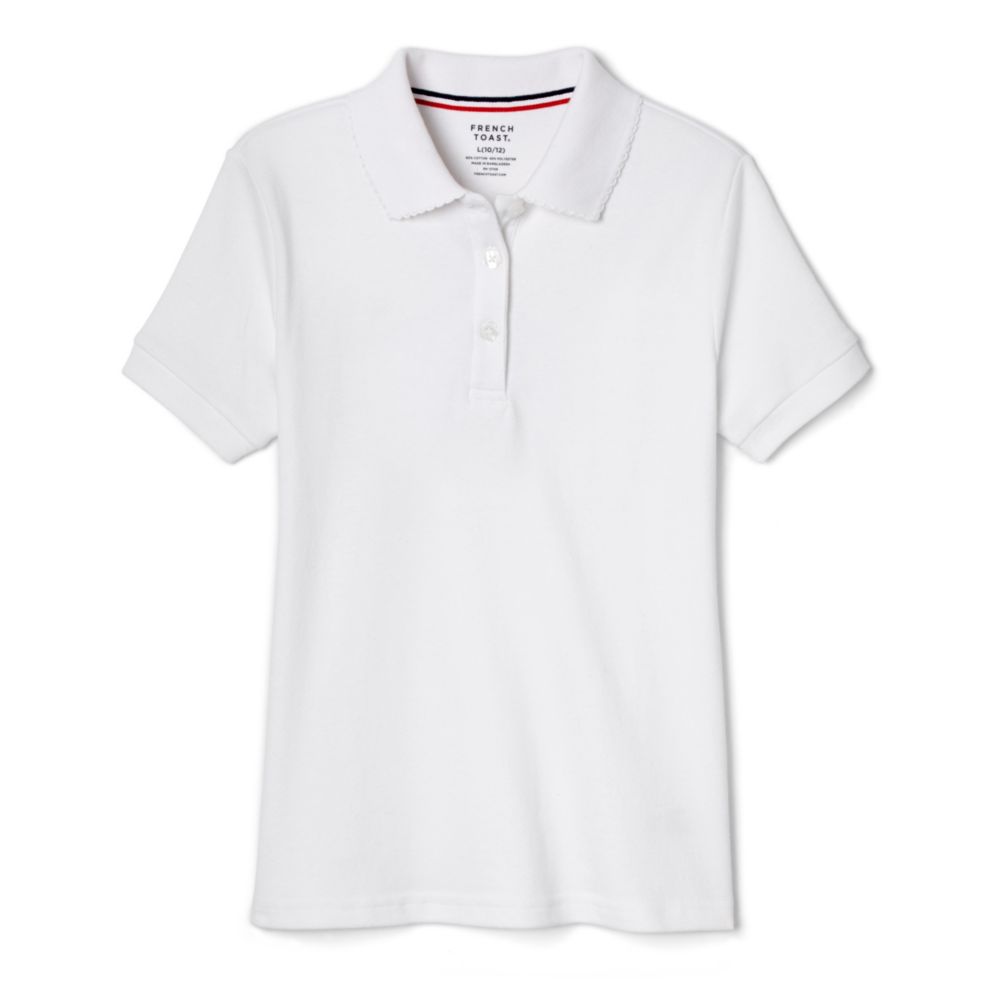 [FT] G SS PICOT CLR INTRLCK POLO P