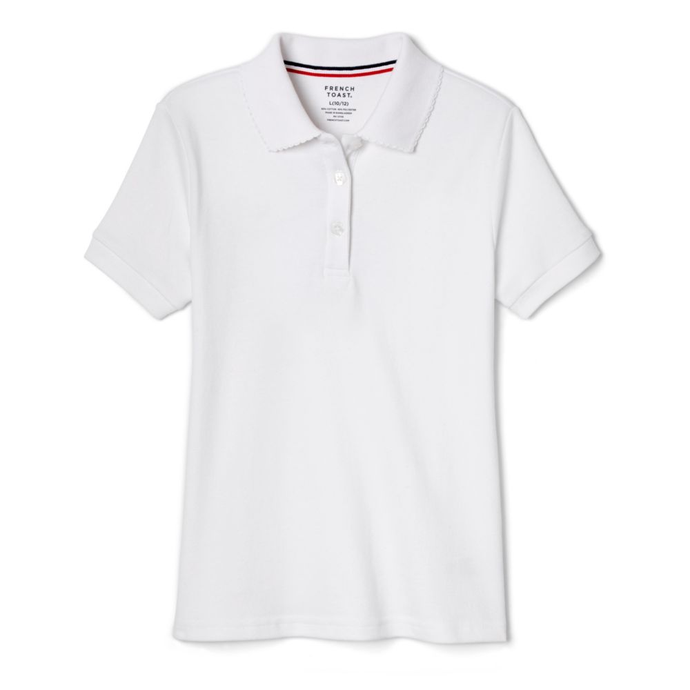 [FT] G SS PICOT CLR INTRLCK POLO