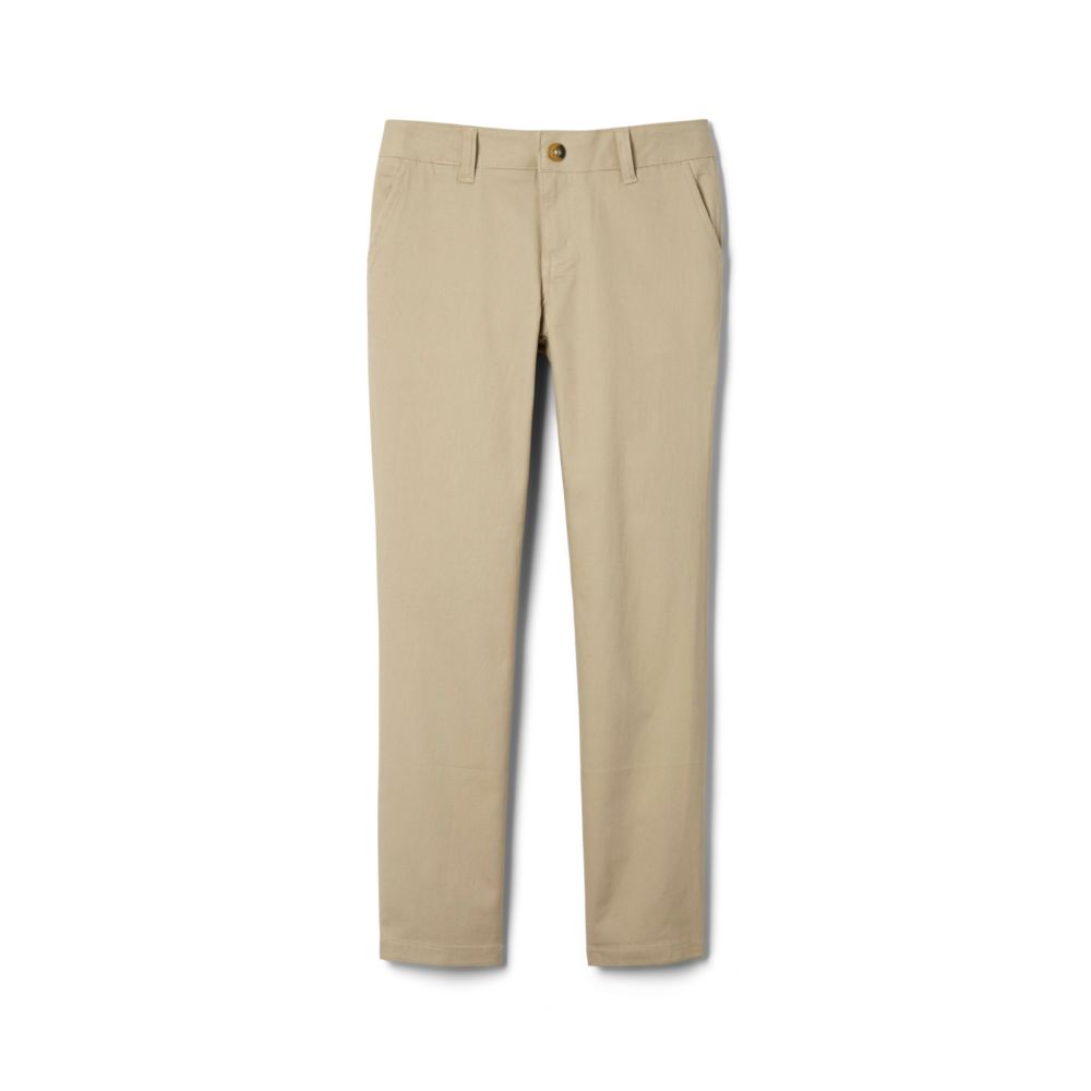 [FT] WOMEN TWILL STRAIGHT LEG PANT