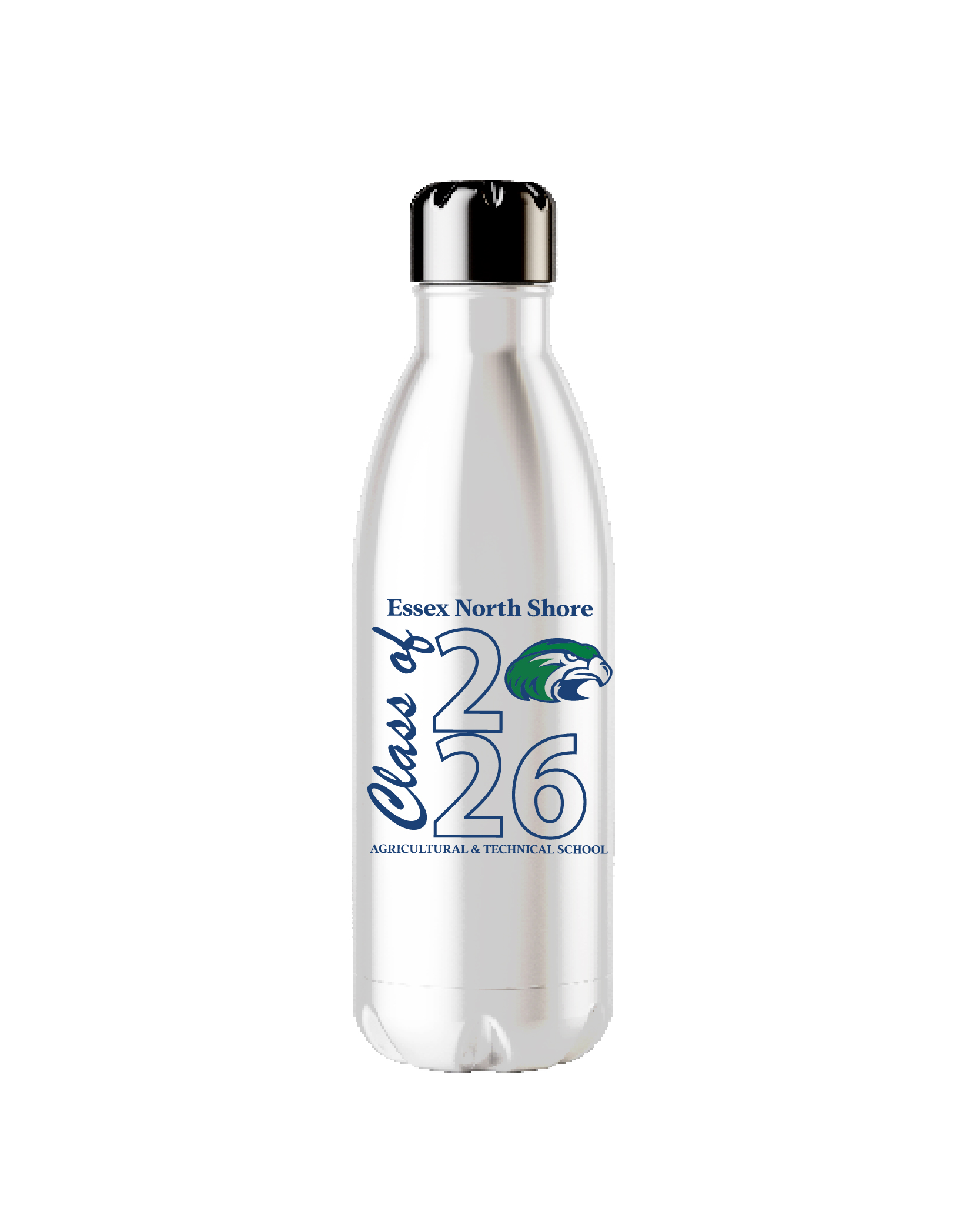 Essex North Shore PTO CLASS OF 2026 STAINLESS STEEL WATER BOTTLE - 17OZ
