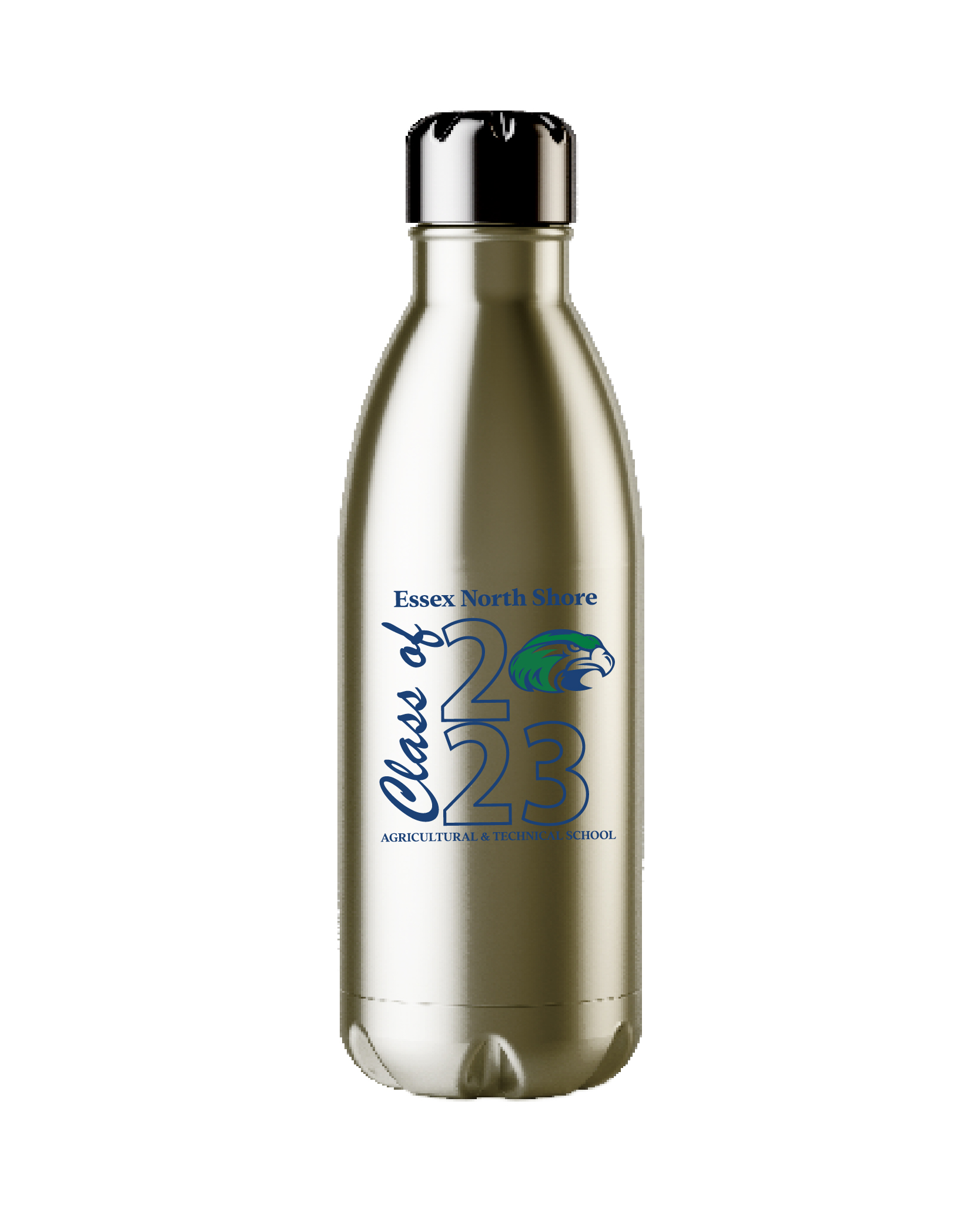 Essex North Shore PTO CLASS OF 2023 STAINLESS STEEL WATER BOTTLE - 17OZ