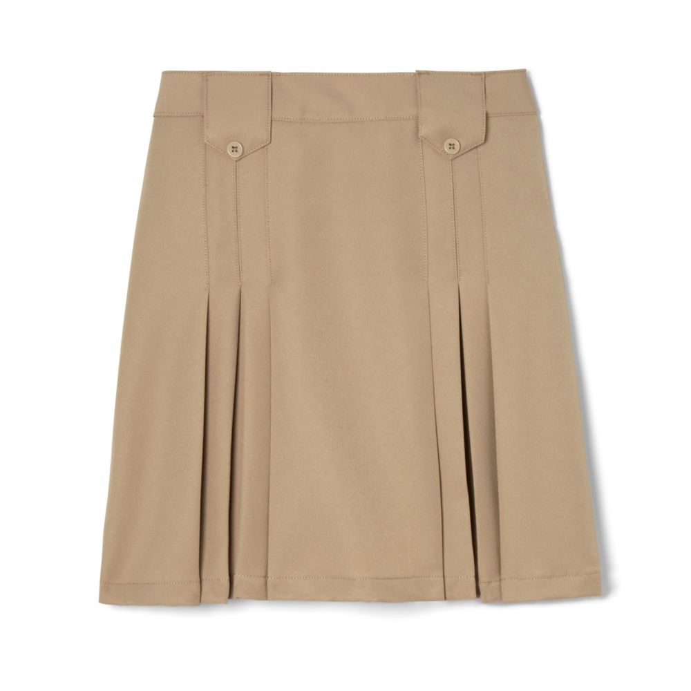 G FRONT PLEATED TAB SKIRT