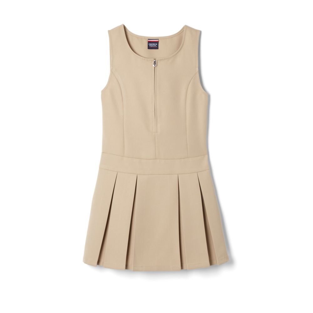 Nathan Hale Girl Zipper Front Jumper