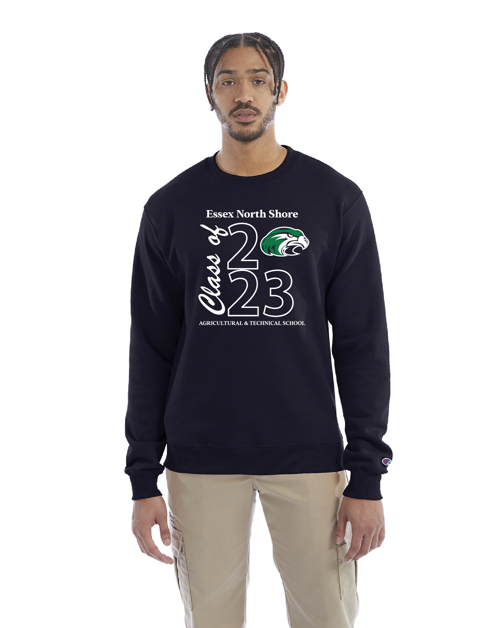 Essex North Shore PTO CLASS 2023 Adult PowerblendÂ® Crewneck Sweatshirt