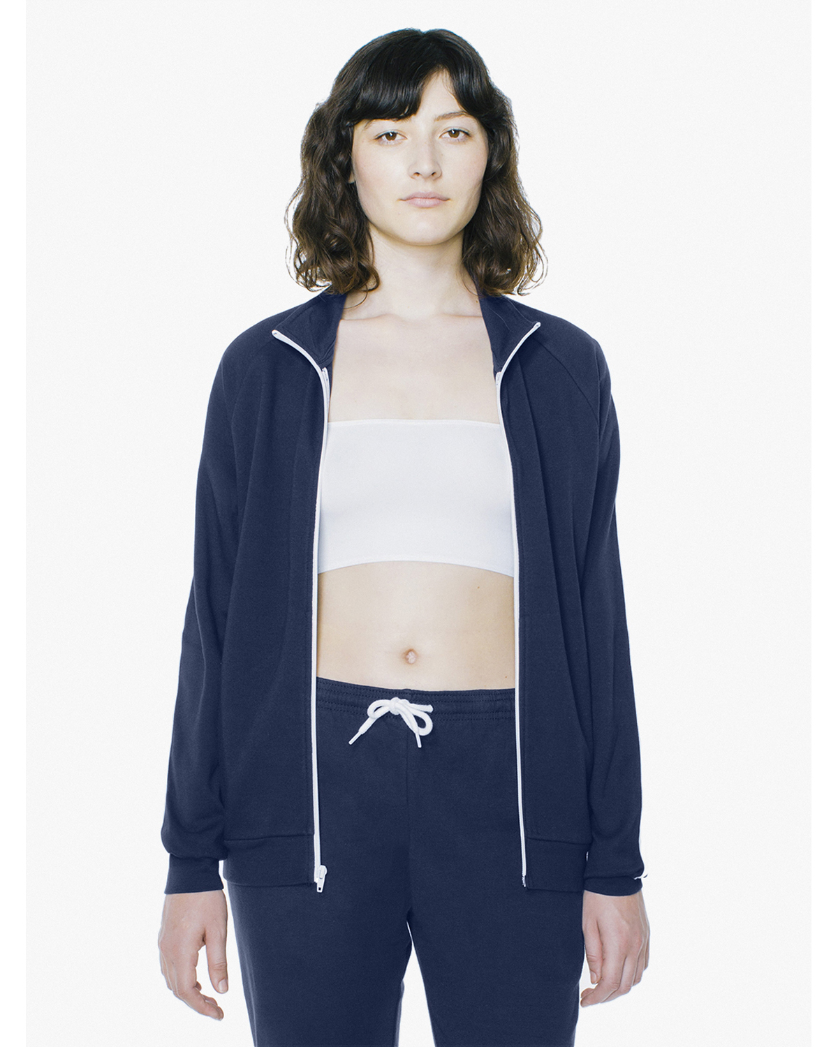 American Apparel Unisex Interlock Track Jacket