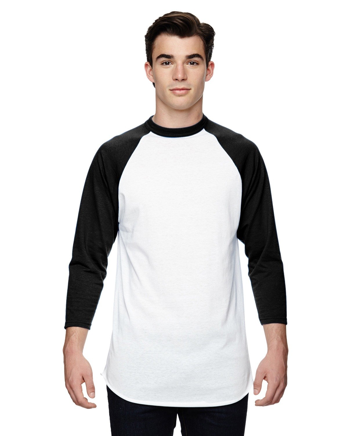 [AB] Augusta Sportswear Adult Three-Quarter Sleeve Baseball Jersey