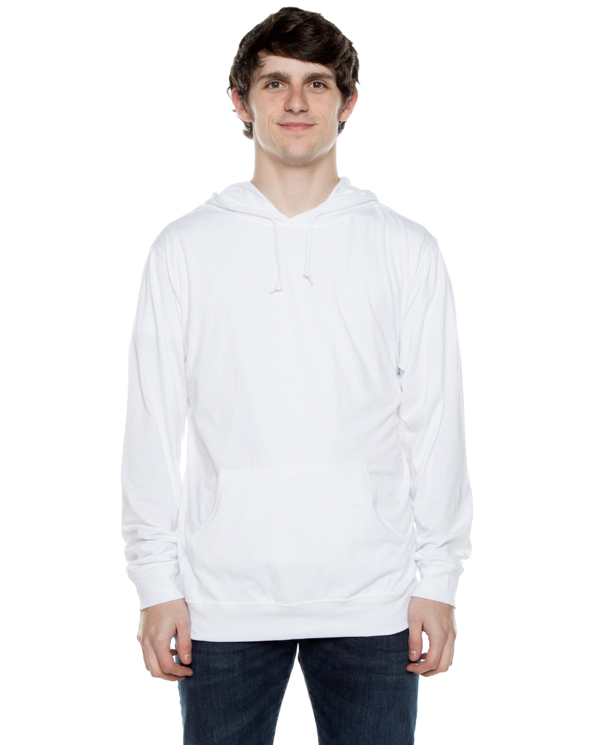 [AB] Beimar Unisex Long-Sleeve Jersey Hooded T-Shirt