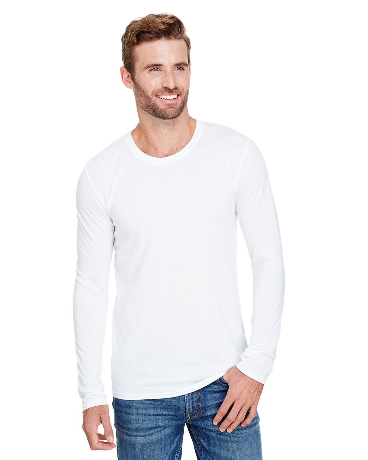 AN6740 Anvil Adult Tri-Blend Long-Sleeve T-Shirt