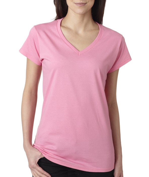 G64VL Gildan Softstyle® Ladies\' V-Neck T-Shirt