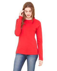 Bella + Canvas Ladies\' Jersey Long-Sleeve T-Shirt