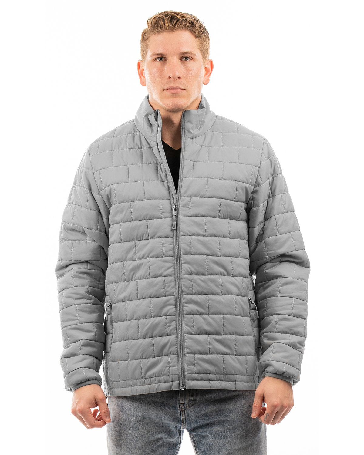 [AB] Burnside Adult Box Quilted Puffer Jacket