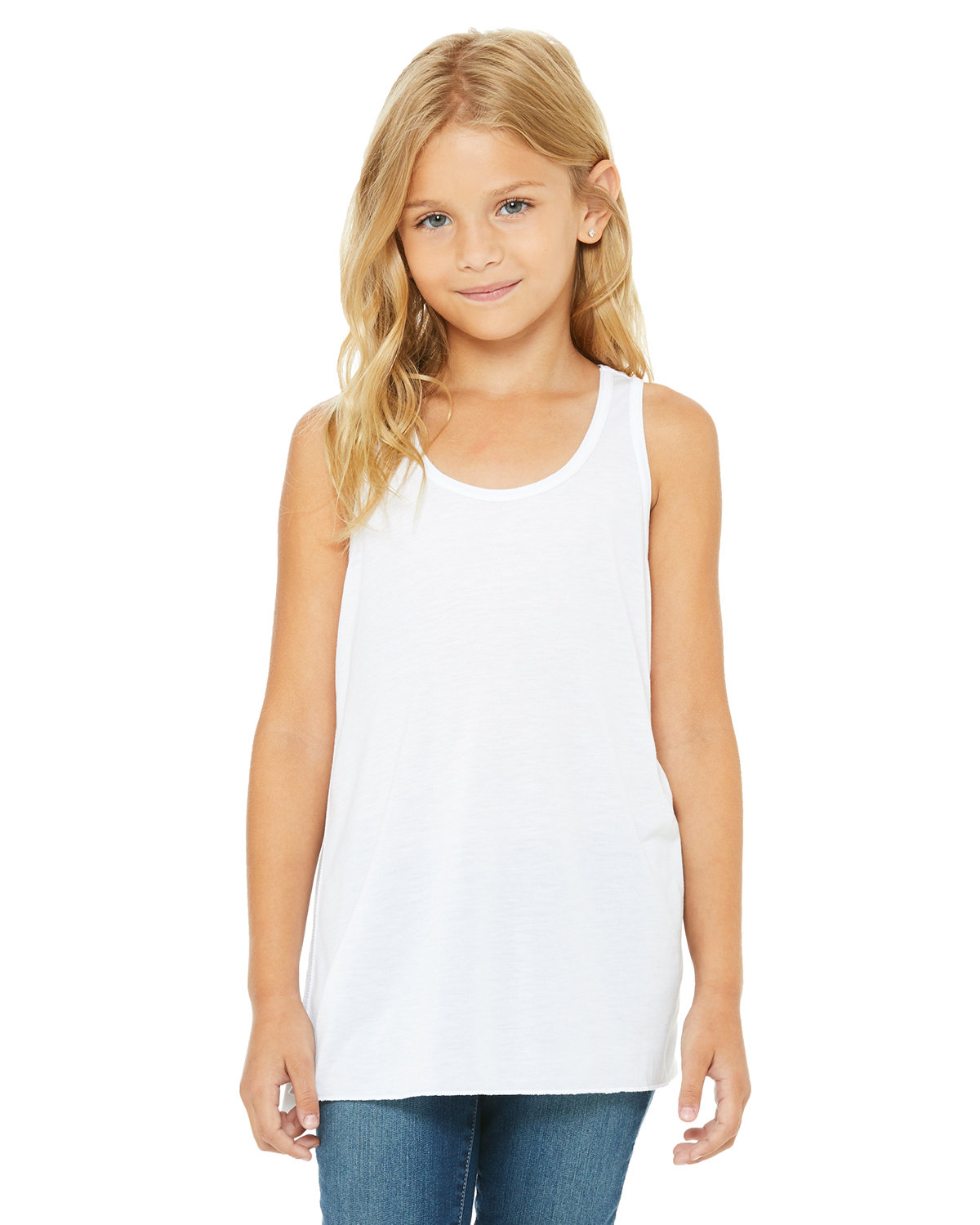 [AB] Bella + Canvas Youth Flowy Racerback Tank