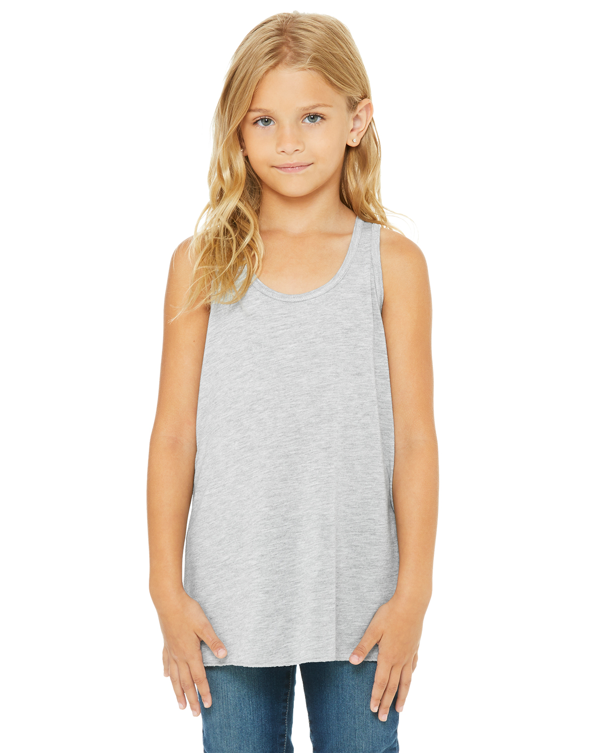 Bella + Canvas Youth Flowy Racerback Tank