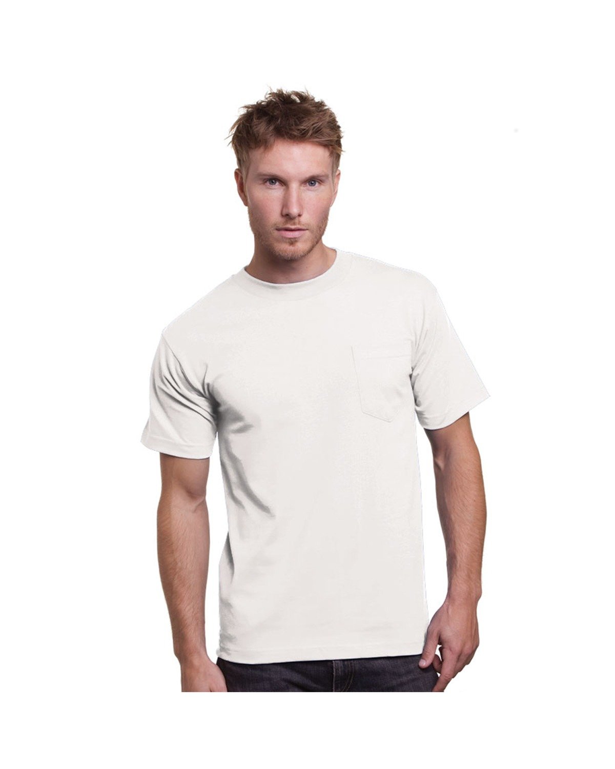 [AB] Bayside Unisex USA Made Pocket T-Shirt