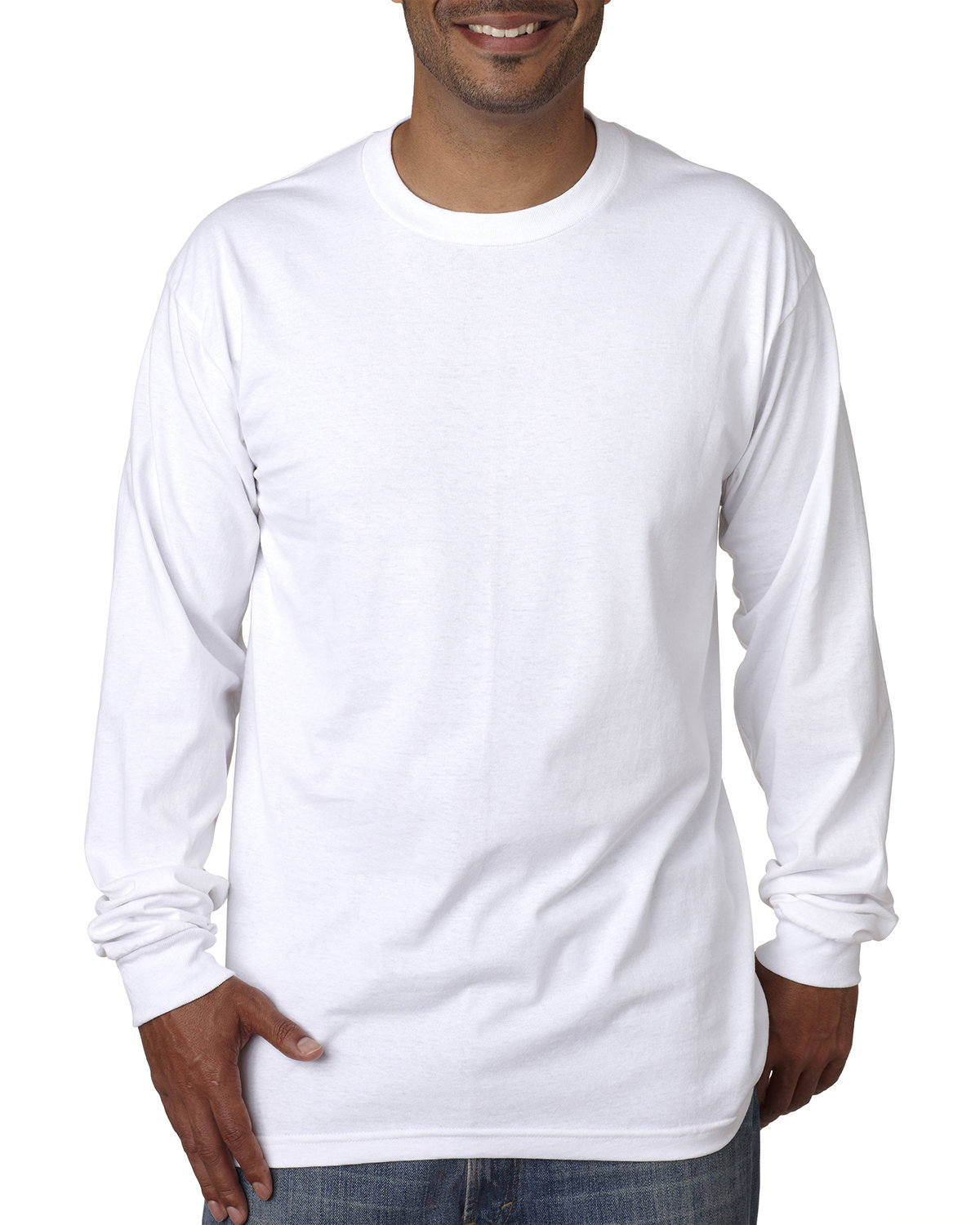 [AB] Bayside Unisex USA Made Midweight Long-Sleeve T-Shirt