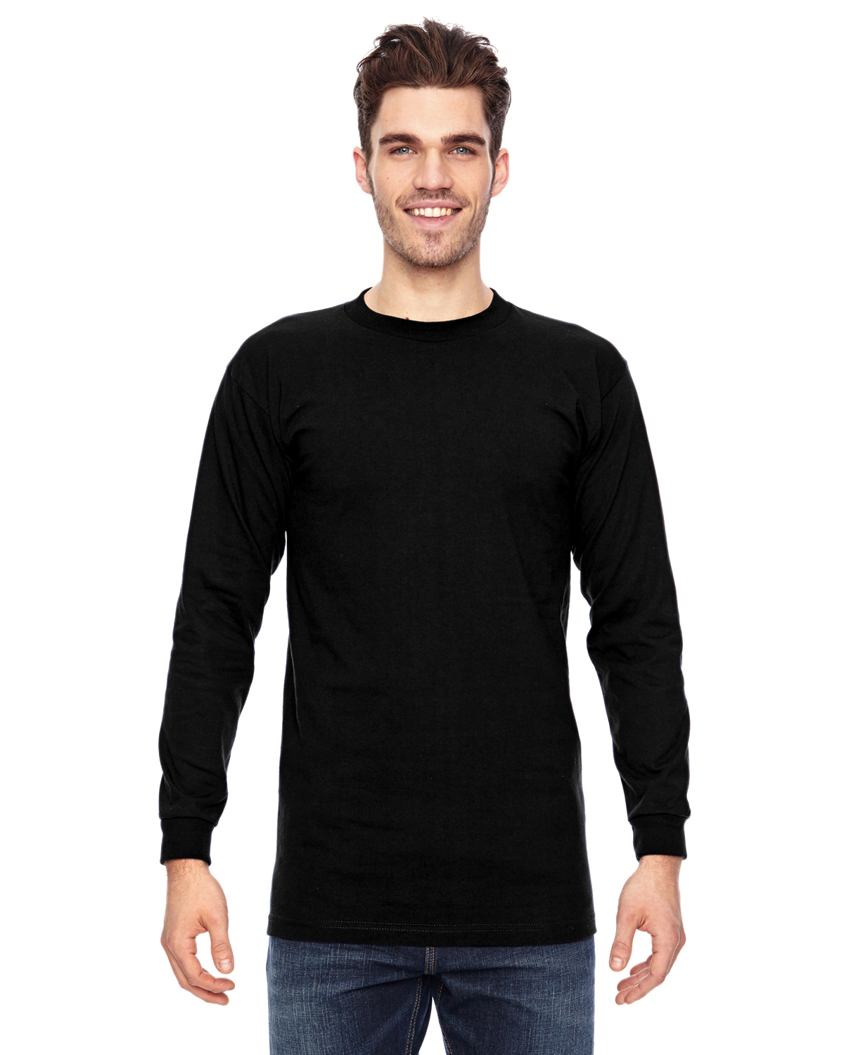 BA6100 Bayside Adult 6.1 oz., 100% Cotton Long Sleeve T-Shirt