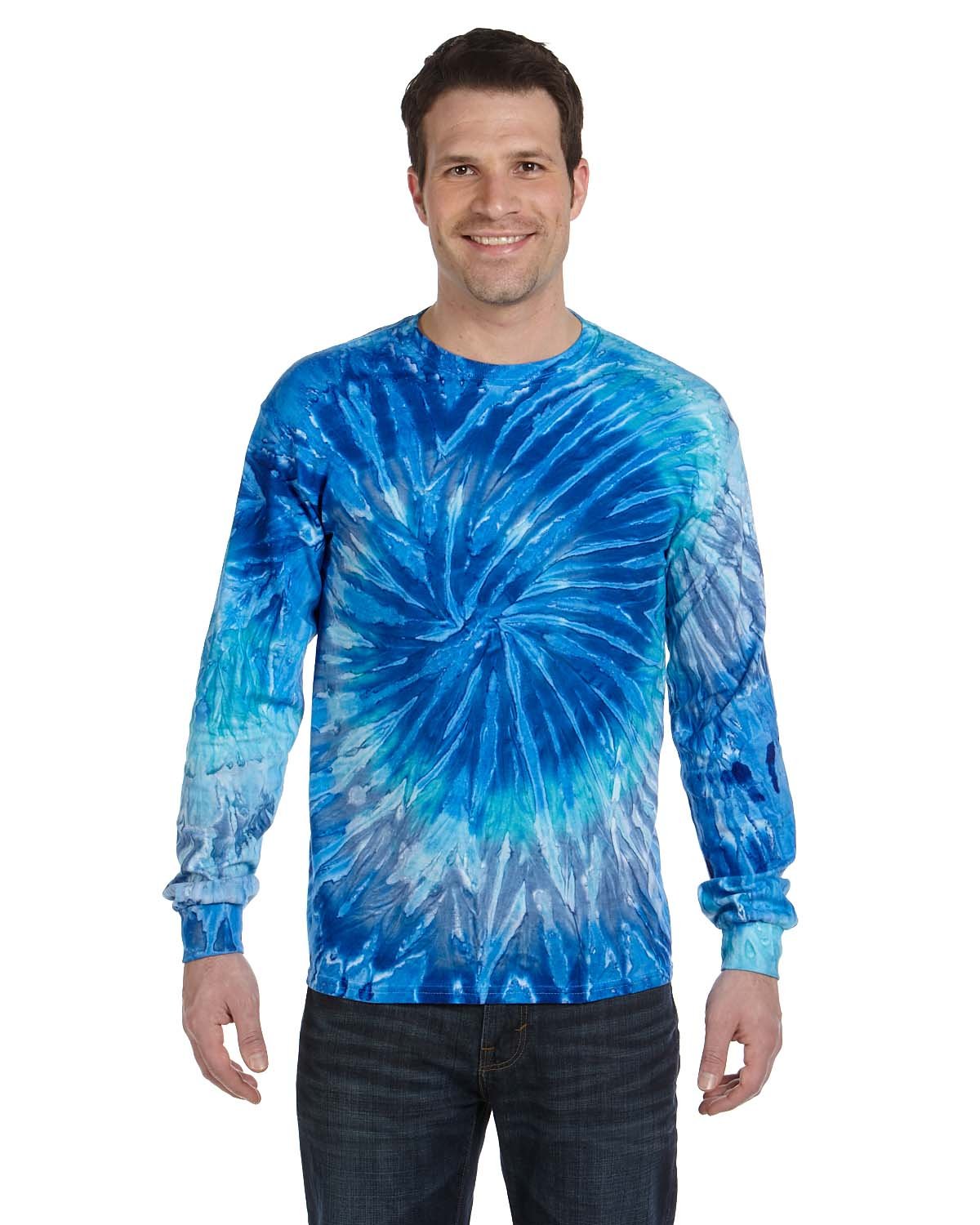 [AB] Tie-Dye Adult Long-Sleeve T-Shirt