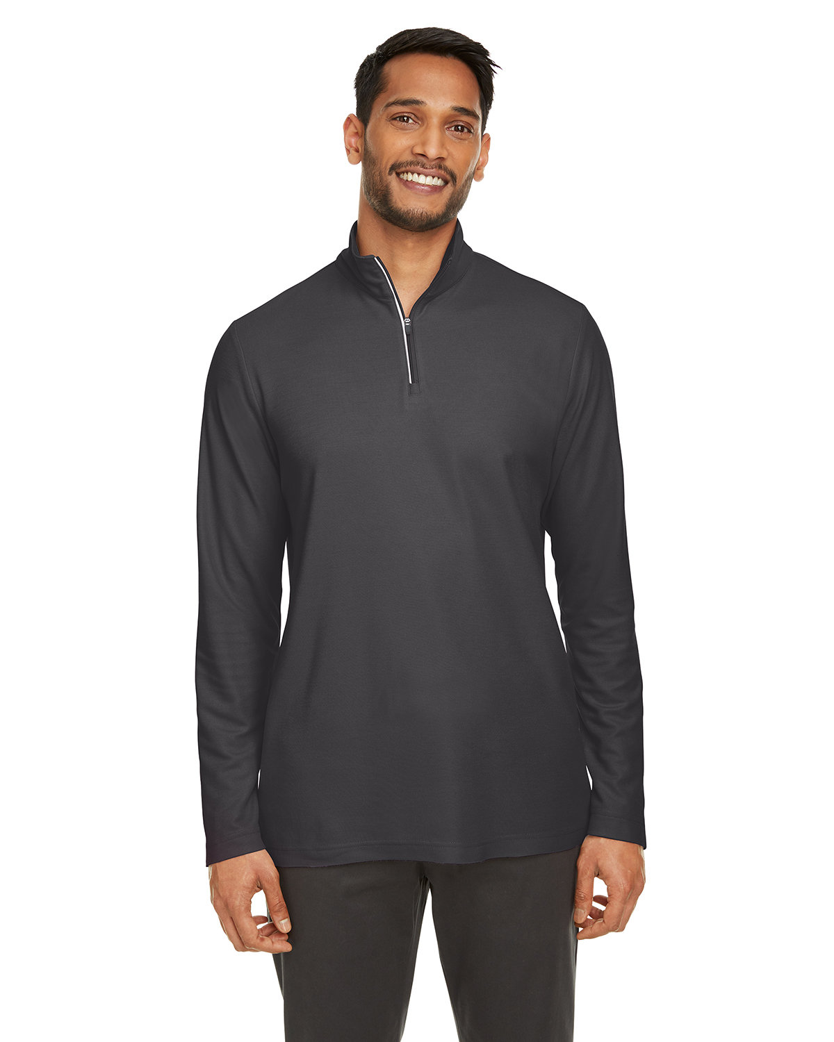 Core 365 Men\'s Fusion ChromaSoftâ„¢ Pique Quarter-Zip