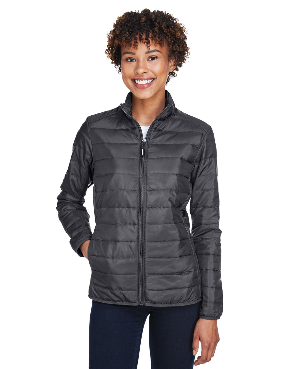 [AB] CORE365 Ladies' Prevail Packable Puffer Jacket