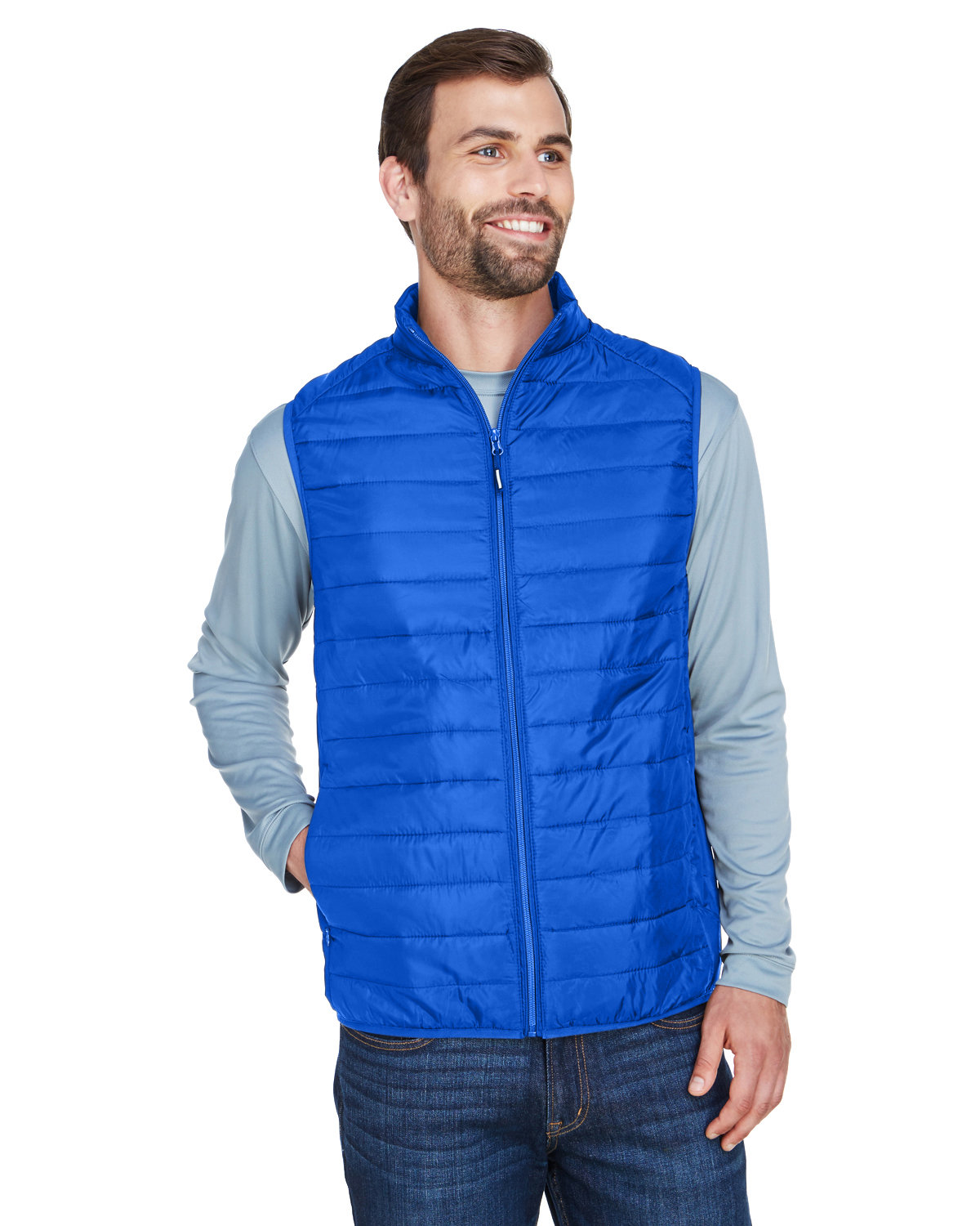 Core 365 Men\'s Prevail Packable Puffer Vest