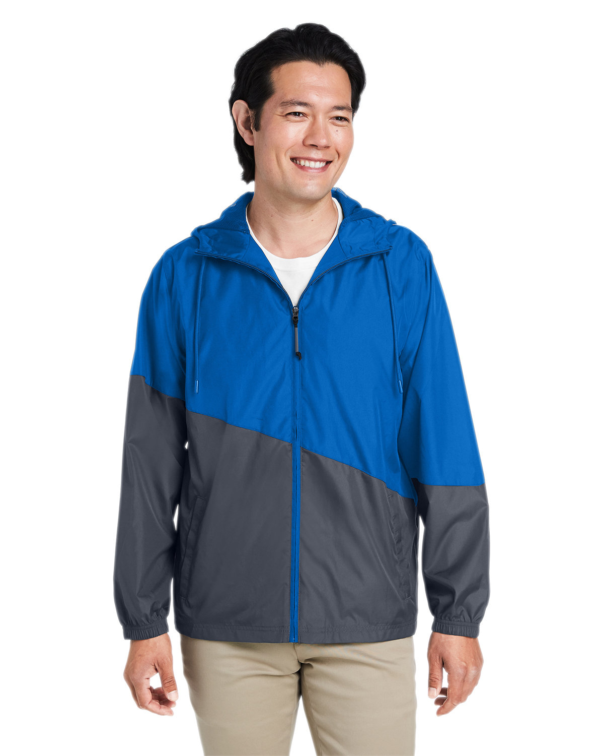 [AB] CORE365 Unisex Techno Lite Colorblock Windbreaker