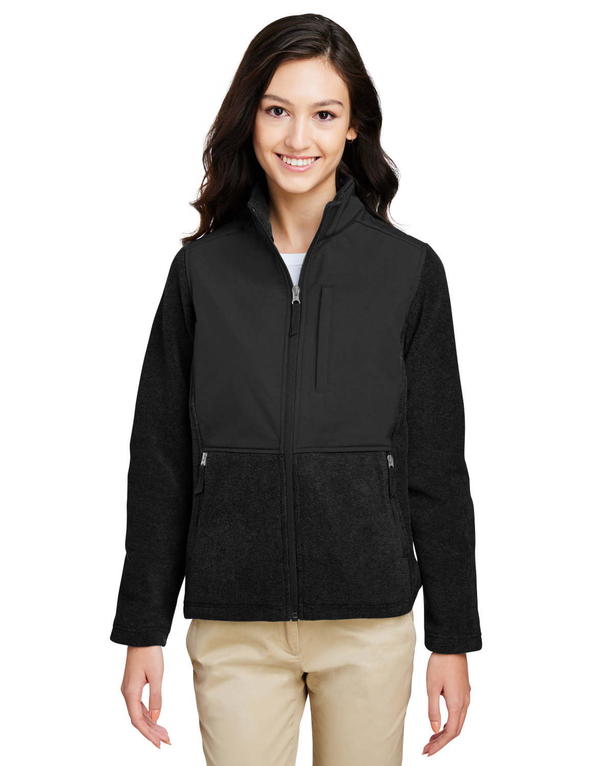 [AB] CORE365 Ladies' Journey Summit Hybrid Full-Zip