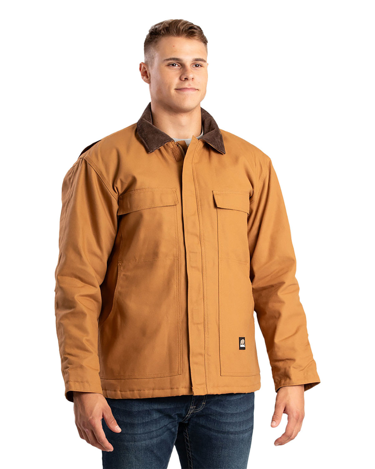 [AB] Berne Men's Tall Heritage Cotton Duck Chore Jacket