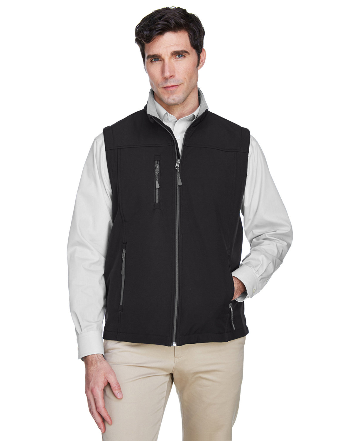 [AB] Devon & Jones Men's Soft Shell Vest