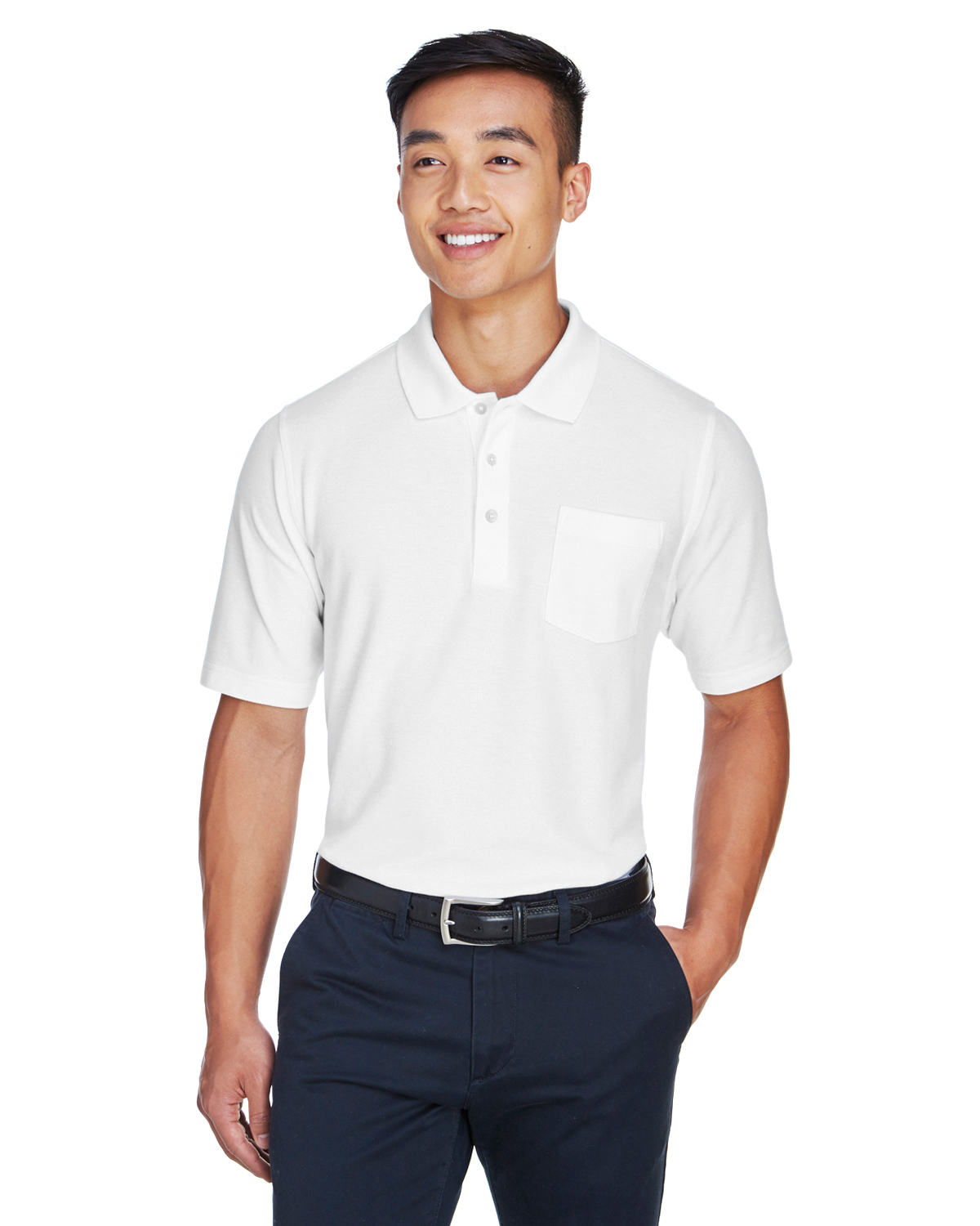 DG150P Devon & Jones Men\'s DRYTEC20™ Performance Pocket Polo