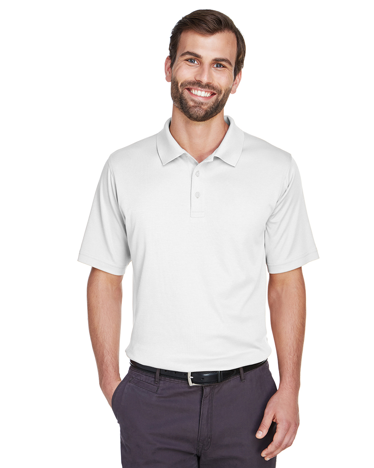 DG200 Devon & Jones Men\'s Pima-Techâ„¢ Jet PiquÃ© Polo