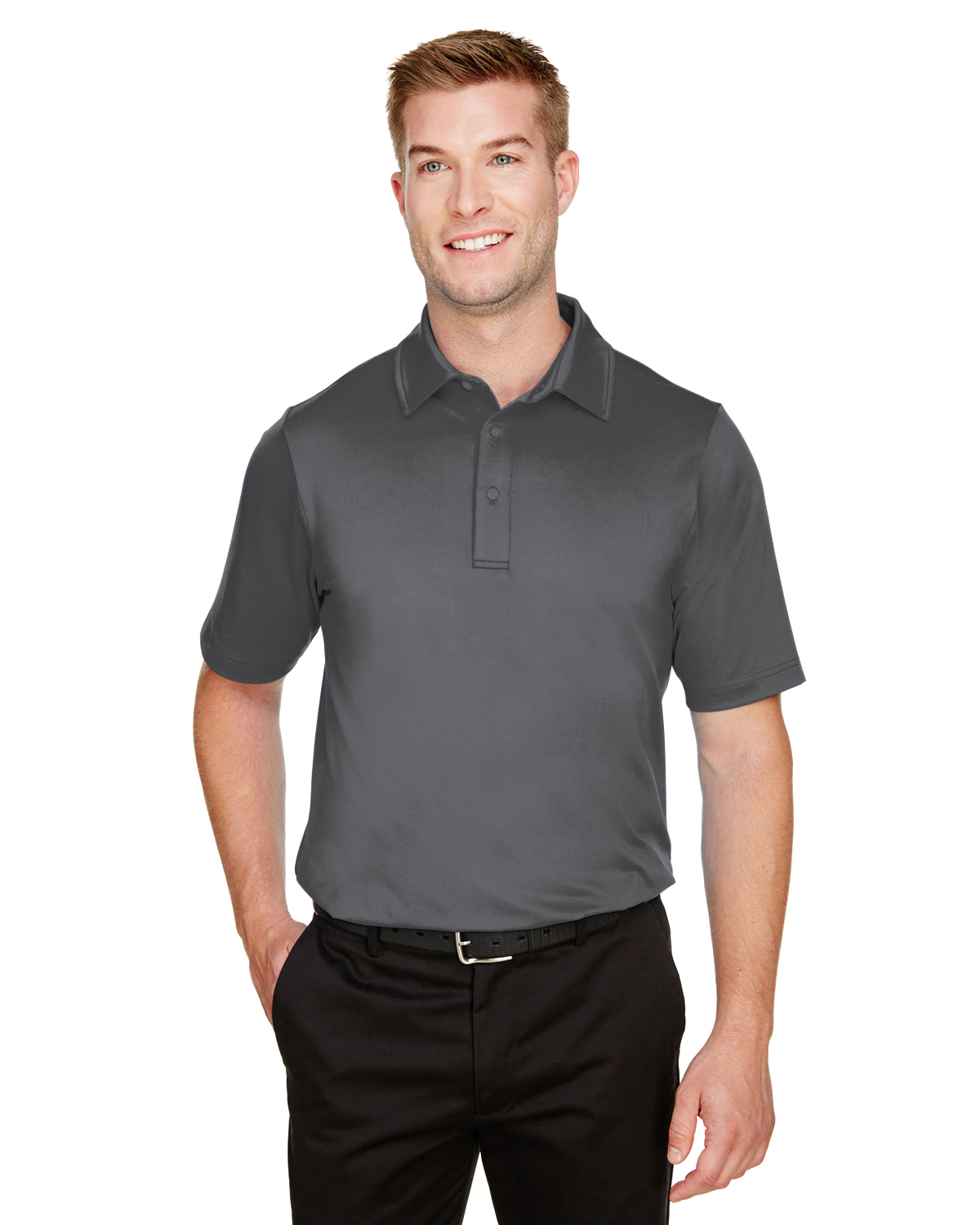 DG21 Devon & Jones CrownLux Performanceâ„¢ Men\'s Range Flex Polo