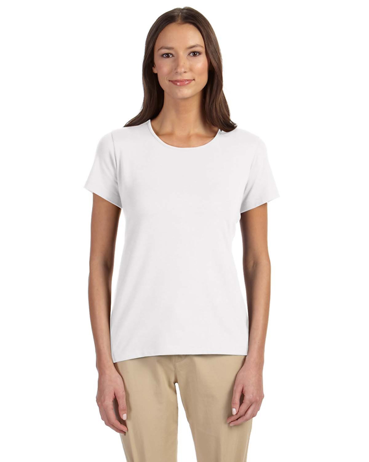 DP182W Devon & Jones Ladies\' Perfect Fit™ Shell T-Shirt