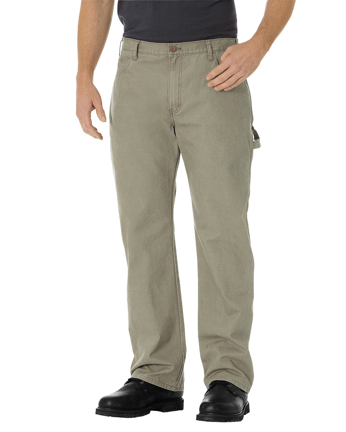 DU250 Dickies Men\'s Relaxed Fit Straight-Leg Carpenter Duck Pant