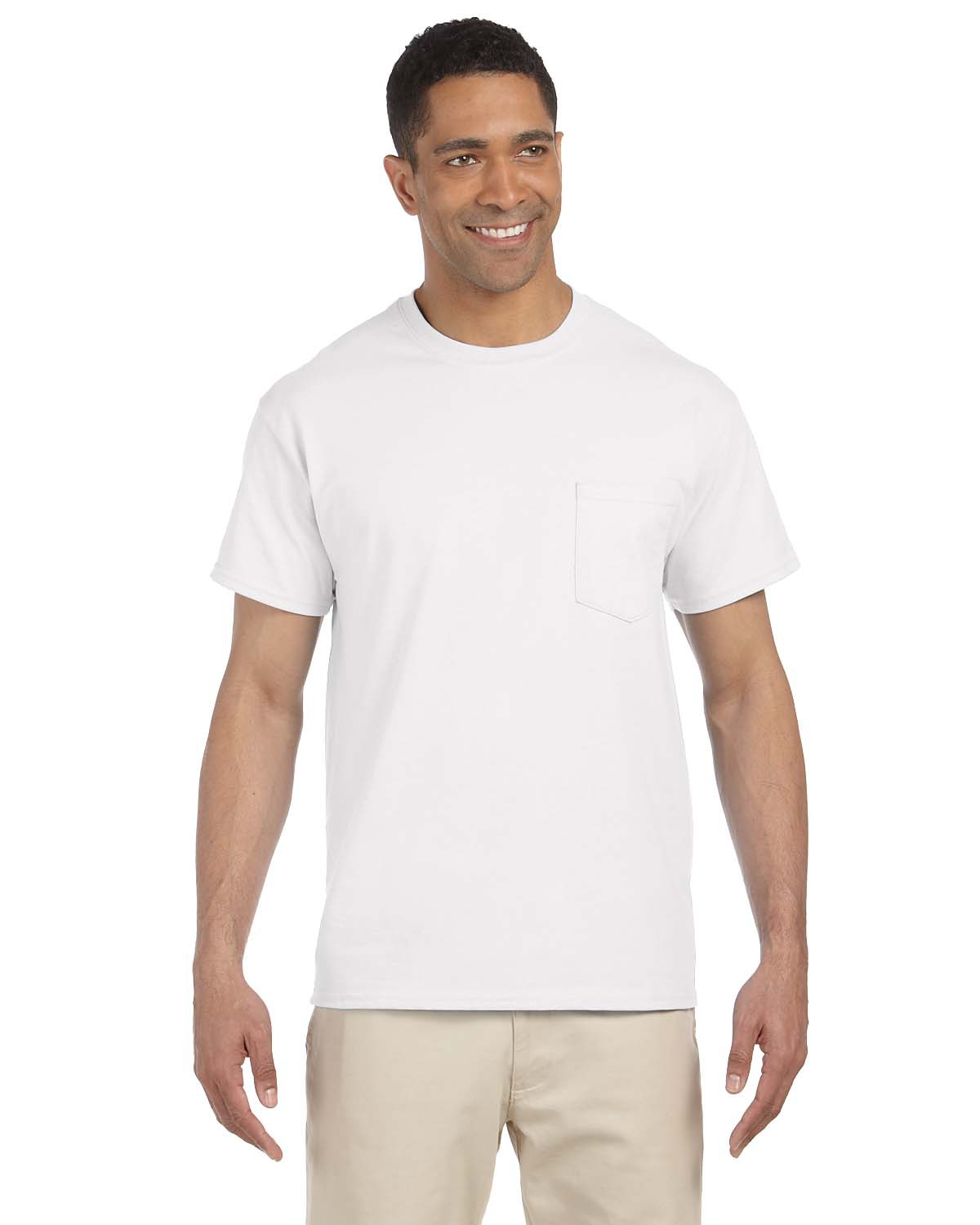 G230 Gildan Adult Ultra Cotton® 6 oz. Pocket T-Shirt