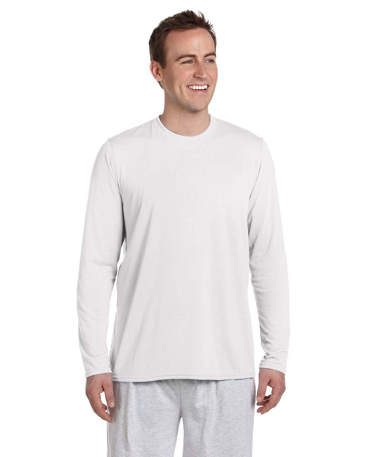 G424 Gildan Adult PerformanceÂ® Adult 5 oz. Long-Sleeve T-Shirt