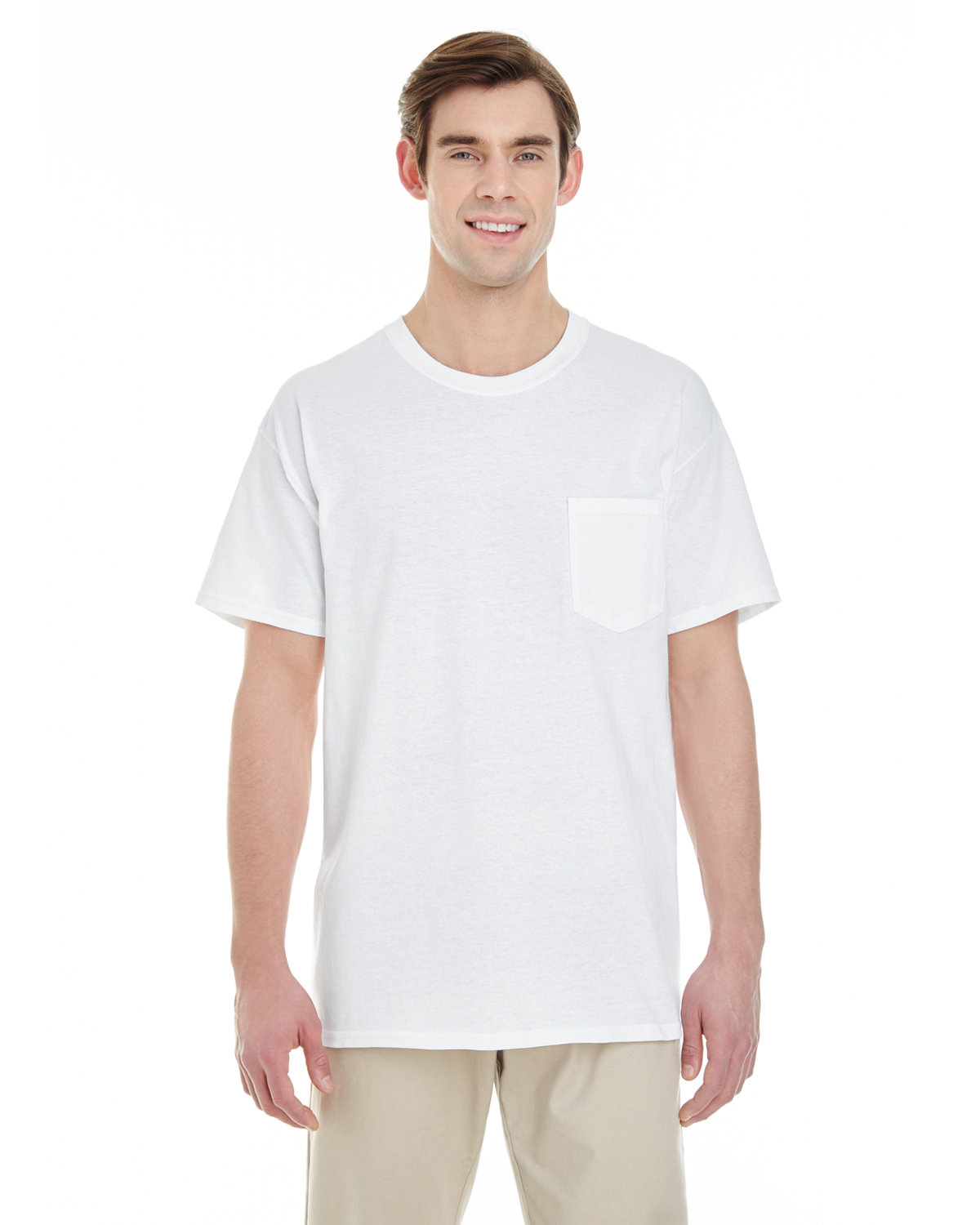 [AB] Gildan Unisex Heavy Cotton Pocket T-Shirt