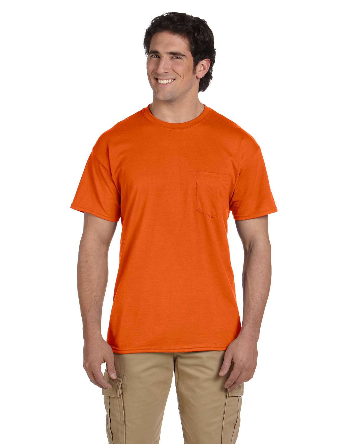 G830 Gildan Adult 5.5 oz., 50/50 Pocket T-Shirt