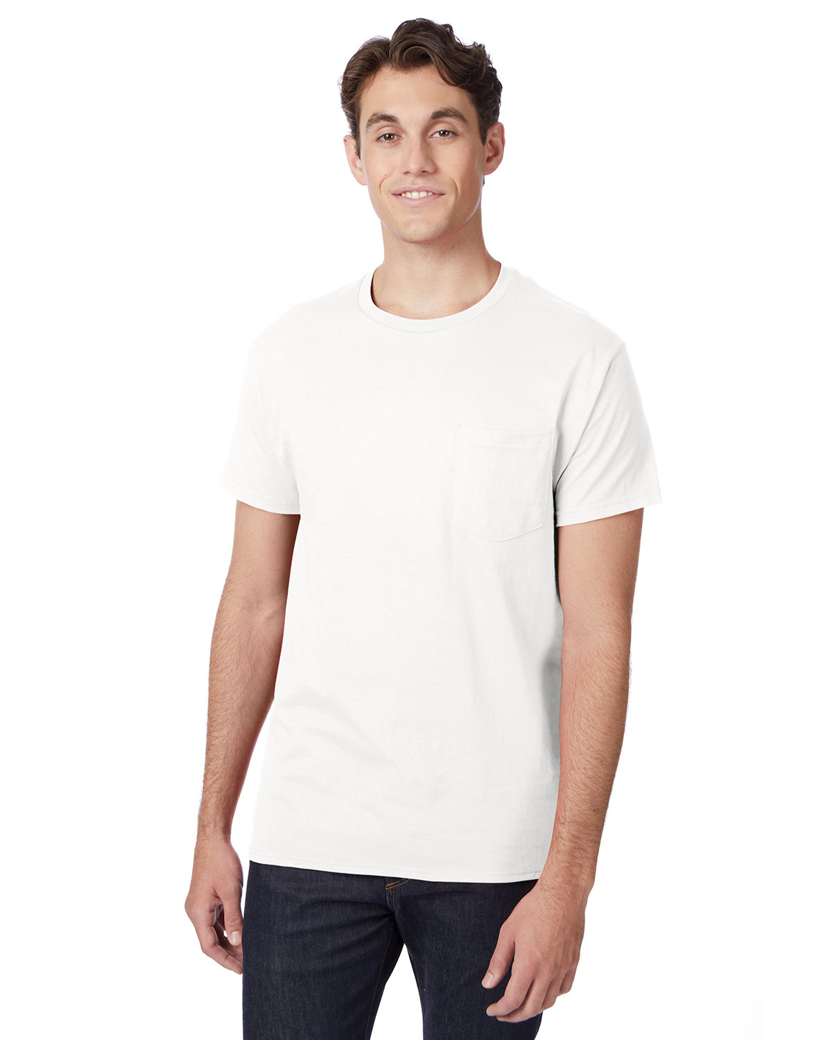 [AB] Hanes Men's Authentic-T Pocket T-Shirt