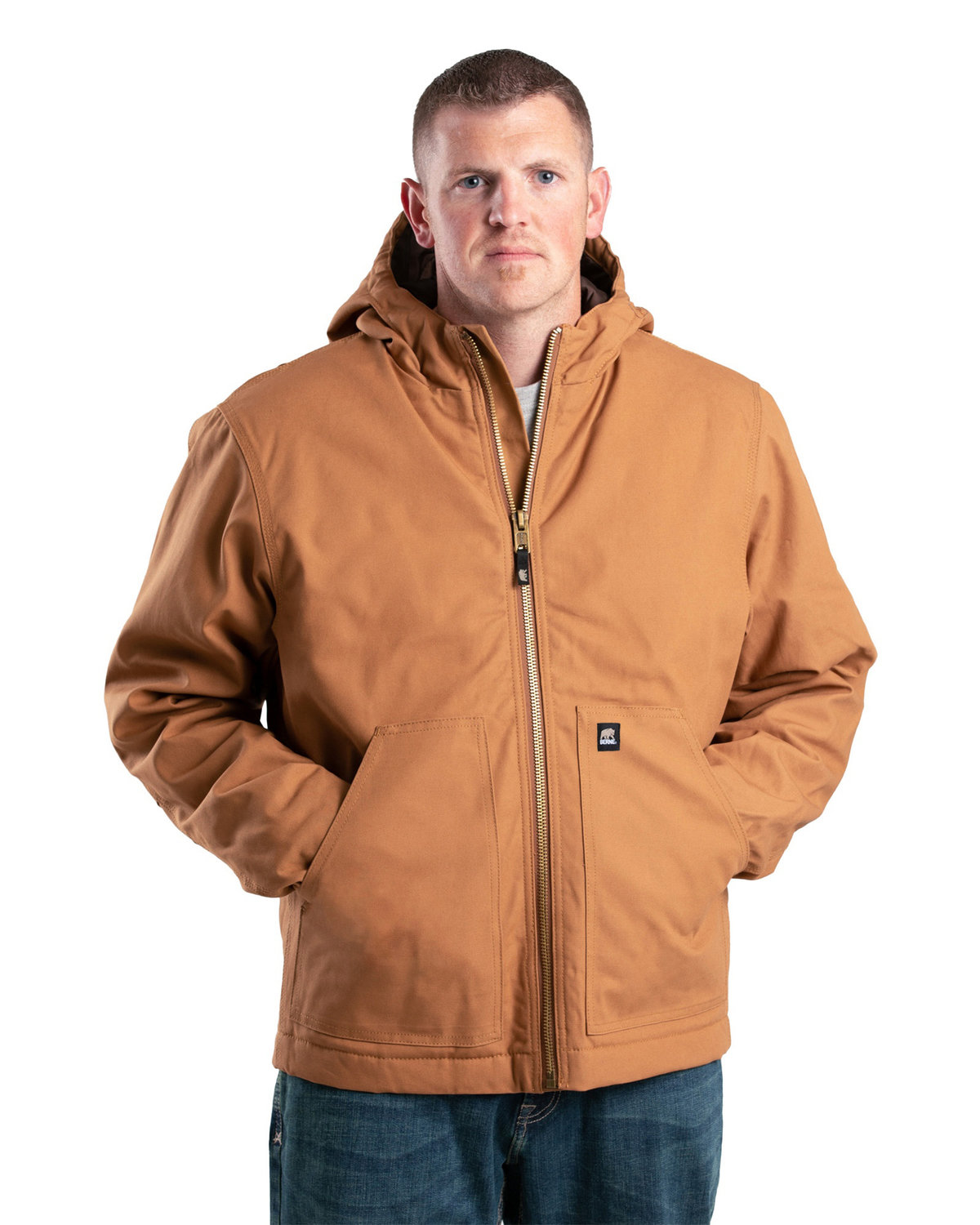 [AB] Berne Men's Heritage Duck Hooded Jacket