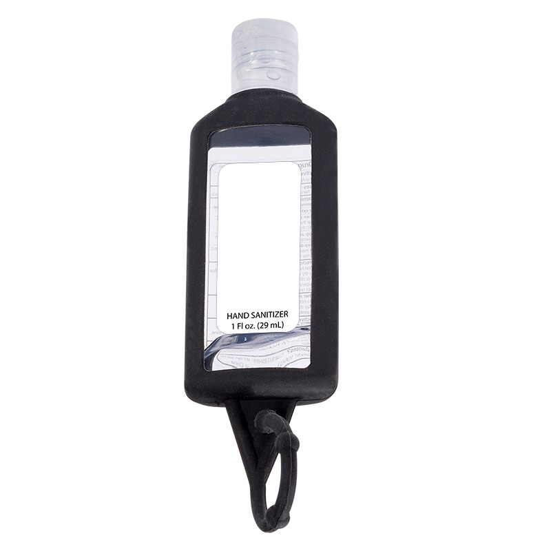 HAND SANITIZER WITH SILICONE HOLDER - 1 OZ.