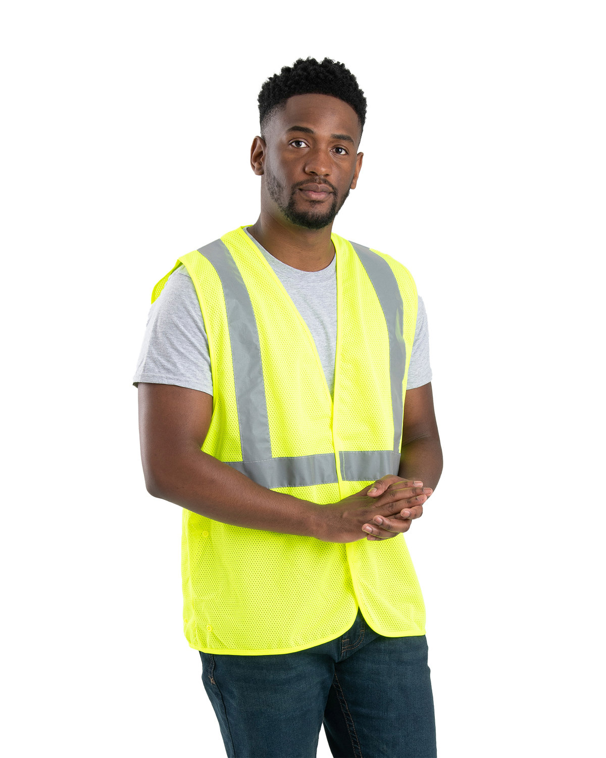 [AB] Berne Adult Hi-Vis Class 2 Economy Vest