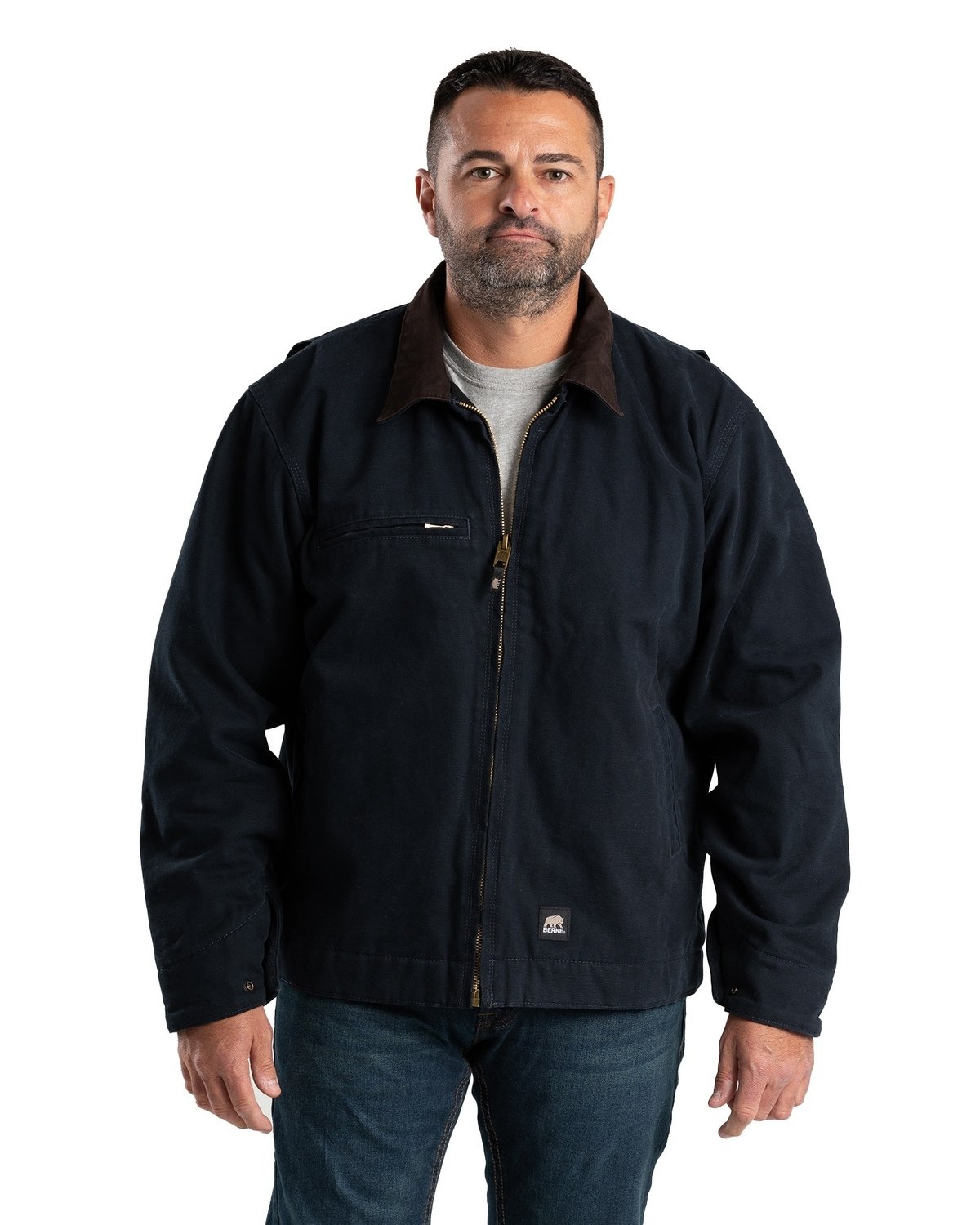 [AB] Berne Men's Highland Washed Gasoline Jacket