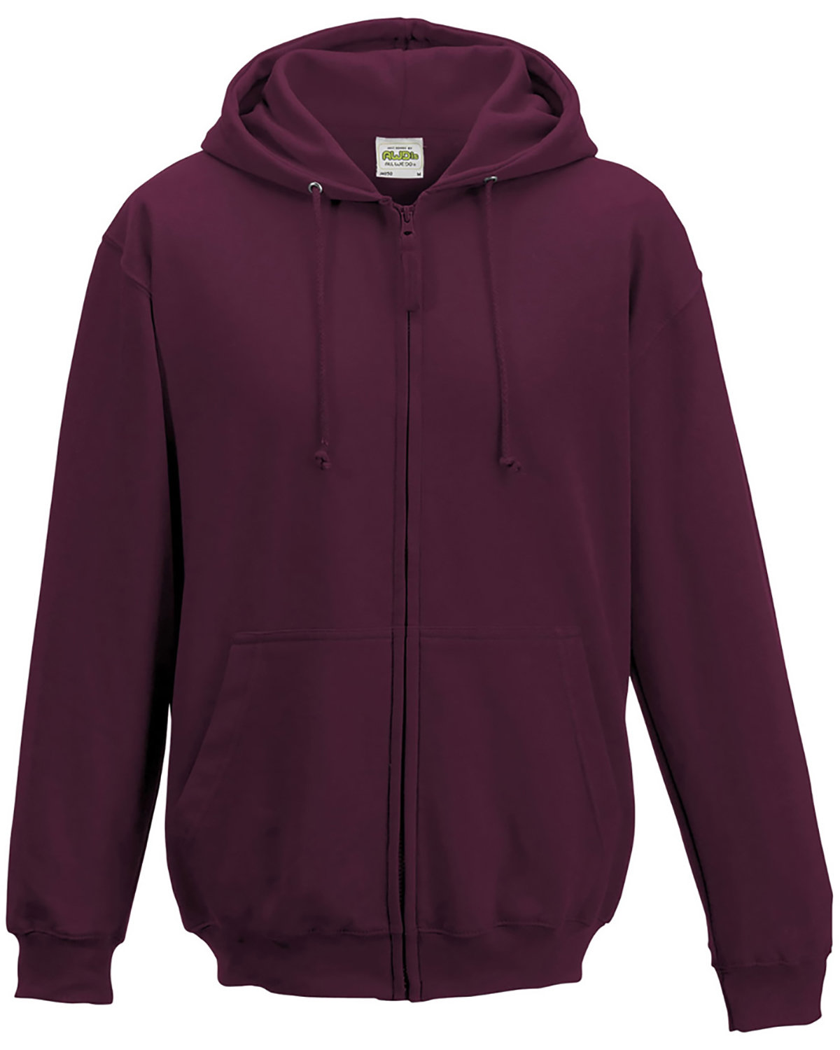 [AB] Just Hoods By AWDis Men's Midweight College Full-Zip Hooded Sweatshirt