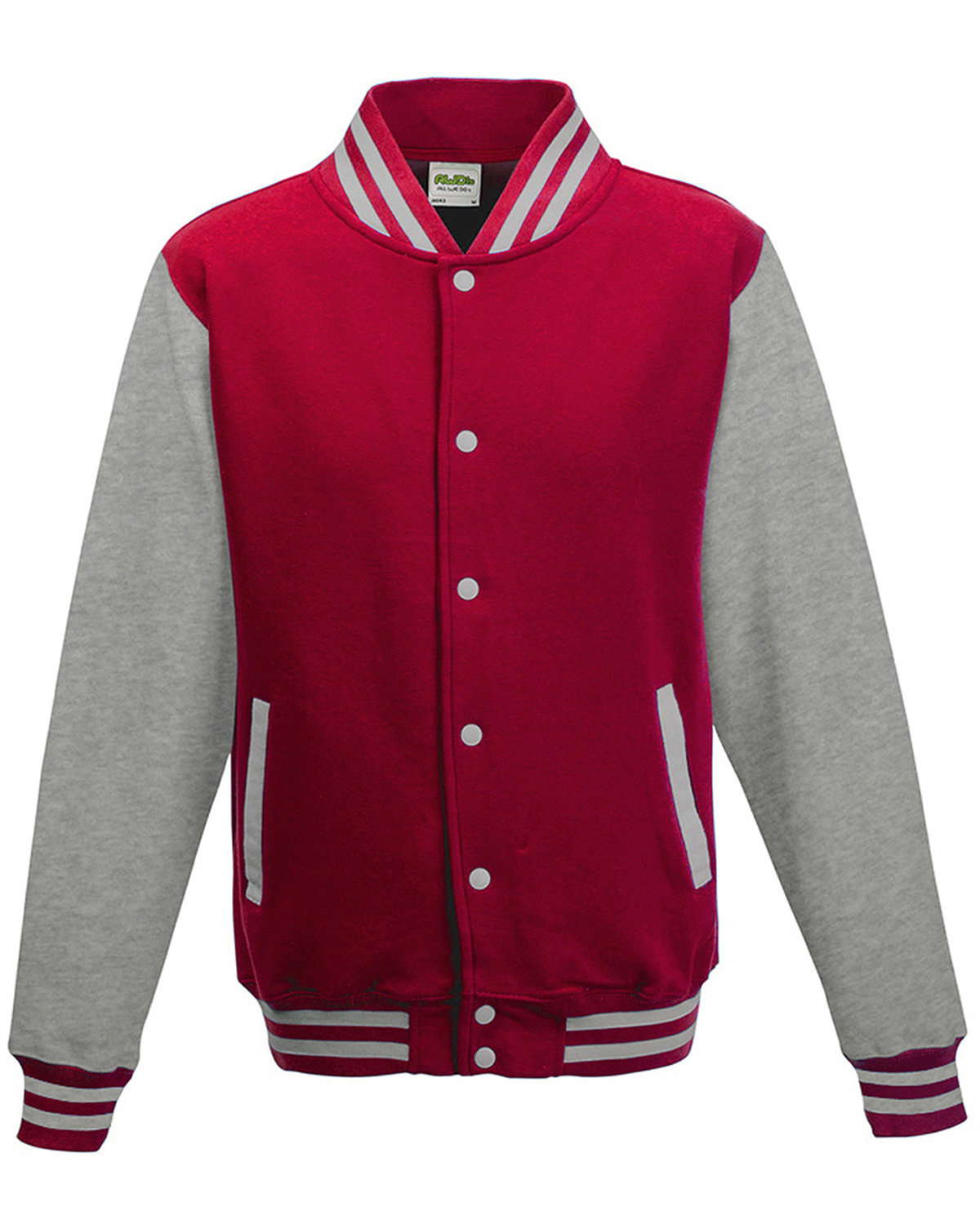 [AB] Just Hoods By AWDis Youth Heavyweight Letterman Jacket