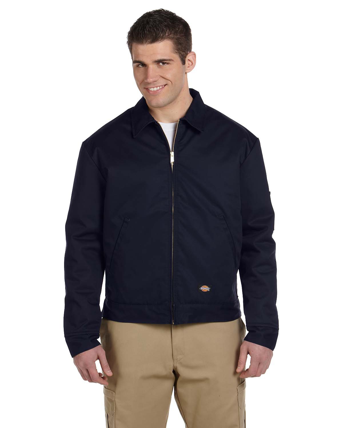 JT15 Dickies Men\'s 8 oz. Lined Eisenhower Jacket