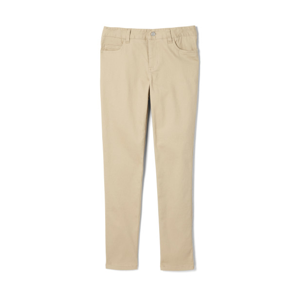 SK9540  Adjustable Waist 5 Pocket Stretch Twill Skinny Pant