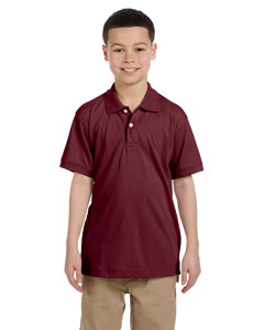 Harriton Youth 5.6 oz. Easy Blend™ Polo