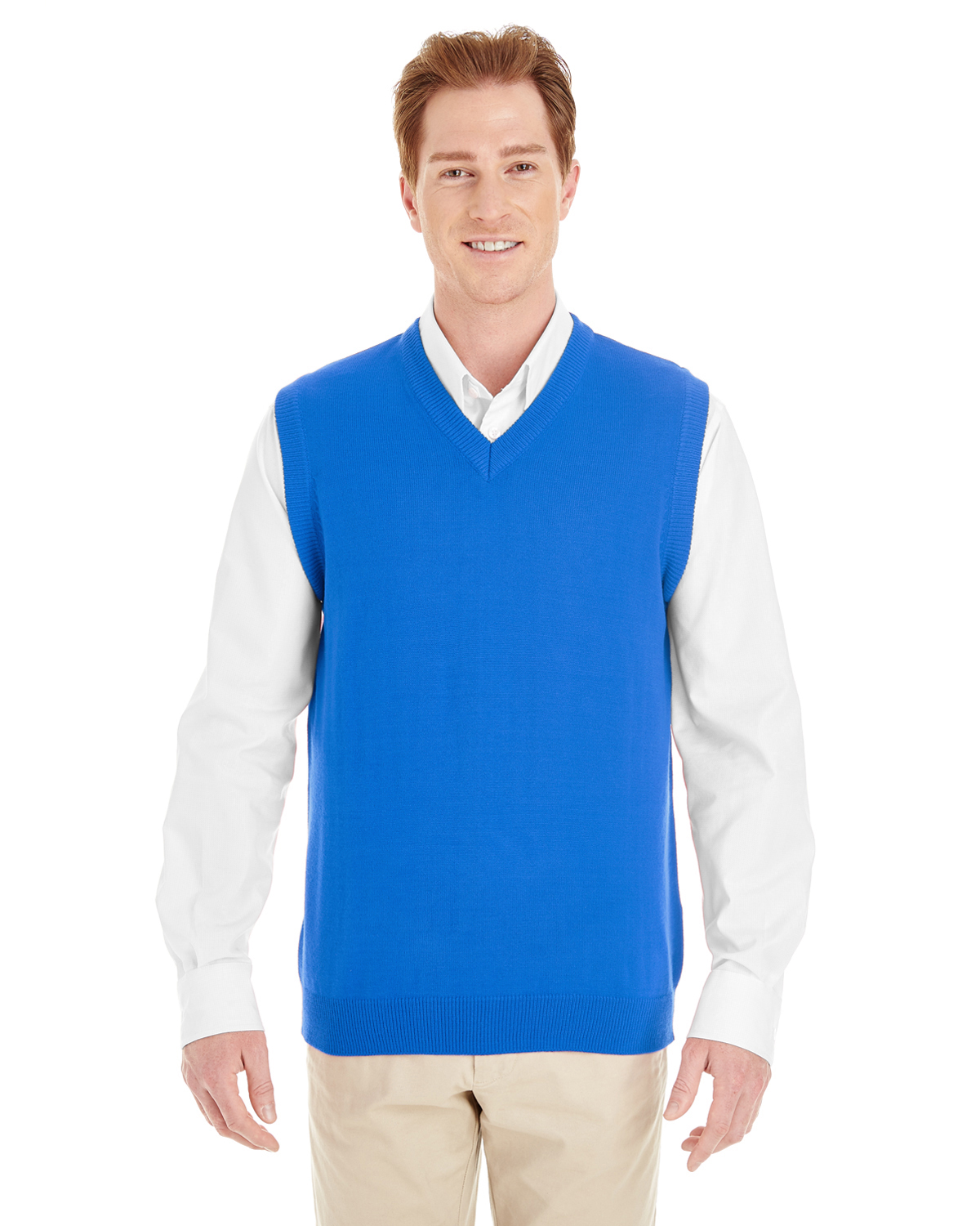 Harriton Men\'s Pilbloc™ V-Neck Sweater Vest