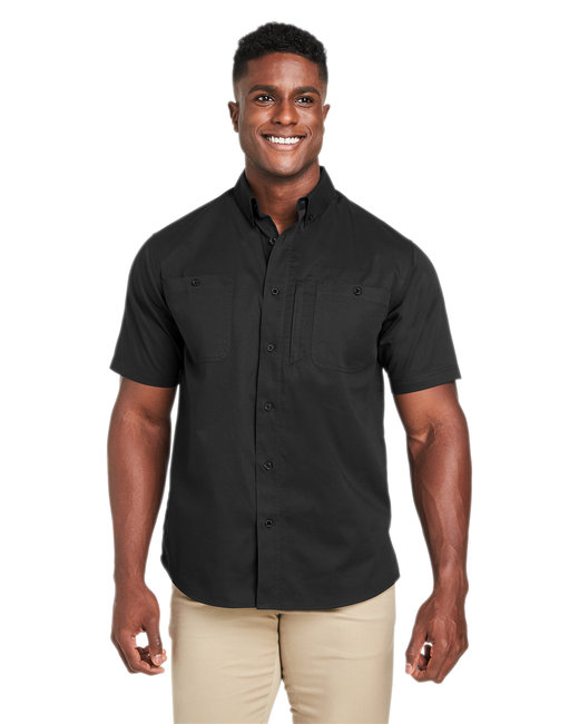Harriton Men\'s Advantage IL Short-Sleeve Work Shirt